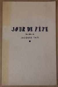 JOUR de FETE. Un film de Jacques Tati.