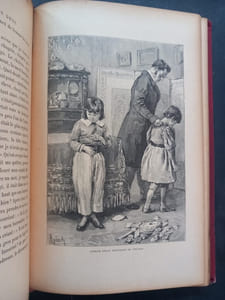 Bons coeurs et braves gens. Ouvrage illustré de 55 gravures d’aprés F. De Myrbach et O.Tofani 