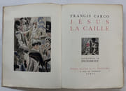 Jésus la Caille. Eaux-fortes de Dignimont par CARCO, Francis - Image 3