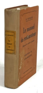 Le manuel du restaurateur. Résumé de cuisine courante