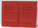 Calcul plastique des constructions (2 volumes) deuxième édition 1967. Volume I : Structures dépendant d’un paramètre; Volume II : Structures dépendant ...