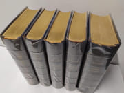 Oeuvres poétiques complètes (5 volumes) . Présentées par Yves-Gérard Le Dantec. Ouvrage illustré de lithographies originales hors texte en couleurs par Vertès, Goldberg, Hugo, Sainte-Croix, Barret, Vertès par VERLAINE, Paul.  - Image 2