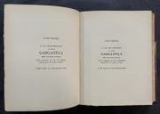 Rabelais, 1494 (?)-1553. Sa vie et son oeuvre. Édition en vieux français et adaptation en français moderne par Raoul Mortier. Illustrations de Marcel Jeanjean [5 volumes] par RABELAIS, François - Image 3