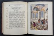 Rabelais, 1494 (?)-1553. Sa vie et son oeuvre. Édition en vieux français et adaptation en français moderne par Raoul Mortier. Illustrations de Marcel Jeanjean [5 volumes] par RABELAIS, François - Image 6