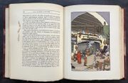 Rabelais, 1494 (?)-1553. Sa vie et son oeuvre. Édition en vieux français et adaptation en français moderne par Raoul Mortier. Illustrations de Marcel Jeanjean [5 volumes] par RABELAIS, François - Image 8
