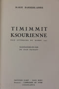 Timimmit, ksourienne. Illustrations sur bois de Jean Hainaut. par BARRÈRE-AFFRE Marie - HAINAUT Jean - Image 2