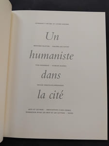 Un humaniste dans la cité. Hommage à Michel et Loukie Rossier