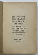 Les Poissons, Crustacés, Coquillages ; les Oeufs : leur préparation culinaire. 3e édition revue et augmentée par Michel Bouzy, chef de cuisine par BOUZY, Michel - Image 3