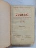 Journal. Mémoires de la vie littéraire. en 8 tomes.. Edmond et Jules de Goncourt