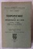 Toponymie du département de l’Oise. LAMBERT, émile