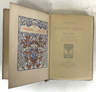 Les Chansons de Bilitis, traduites du grec