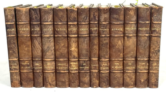 Chefs d’oeuvre antiques [13 volumes]. Notices par A.-J. Pons
