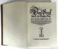 Vom Bergkwerck XII Bücher. [Fac-similé de Basel, Jeronymus Stroben und Niclausen Bischoff, 1557]. AGRICOLA, Georg