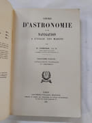Cours d'astronomie et de navigation à l'usage des marins. Troisième Partie - Applications pratiques et compléments. par CONSTAN, P - Image 2