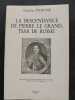 La descendance de Pierre le Grand, tsar de Russie. Nicolas Enache
