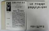 La femme surréaliste. Obliques. N° 14-15. Drigé par Roger Borderie, assisté de Michel Camus. . 