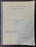 La Palestine dans la politique de Gamal Abdel Nasser (juillet 1952 - février 1955). Thèse pour le doctorat de recherches (mention “études politiques”) présentée par Jean Mandelstam. Directeur de la thèse M. Alfred Grosser par MANDELSTAM, Jean