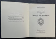 Généalogie de la Maison de Bourbon. 2e édition, revue et augmentée par VRIGNAULT, Henri - Image 2