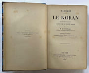 Le Koran. Traduction nouvelle faite sur le texte arabe par M. Kasimirski... Nouvelle édition entièrement revue et corrigée ; augmentée de notes, commentaires et d’un index par MAHOMET - Image 4