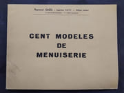 Cent modèles de menuiserie par GAZEL, Raymond - Image 1