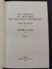 Les archives du minist&egrave;re des relations ext&eacute;rieures depuis les origines - Histoire et guide tome 1. suivis d'une etude des sources de l'histoire des ...