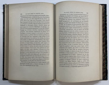 Six mille lieues en soixante jours. Extrait du "Bulletin de la Société des sciences physiques et naturelles de l'Yonne", 1er semestre 1877. COTTEAU, ...