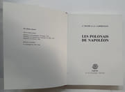 Les Polonais de Napoléon. L’épopée du 1er régiment de lanciers de la garde impériale par Tranié, Jean ; Carmigniani, Juan-Carlos - Image 2