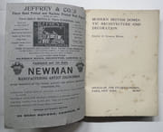 Modern British Domestic Architecture and Decoration par HOLME, Charles (edited by) - Image 3