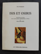 Isis et Osiris. traduction nouvelle avec Avant-propos, prolegomenes et notes par Mario Meunier par PLUTARQUE