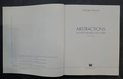 Abstractions aux royaumes des Kuba. [exposition, Paris, Fondation Dapper, 18 février-16 mai 1987]