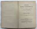 Veill&eacute;es bretonnes, moeurs, chants, contes et r&eacute;cits populaires des Bretons Armoricains. LUZEL, Fran&ccedil;ois-Marie