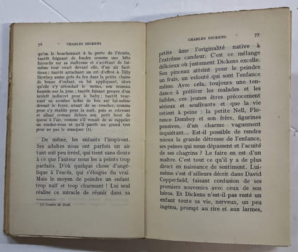 Un romancier de la vertu et un peintre du vice : Charles Dickens, Marcel Proust . COR, Raphaël