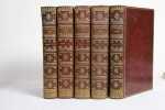 Oeuvres. Nouvelle Edition, Revue, corrig&eacute;e & consid&eacute;rablement augment&eacute;e, avec des Figures en Tailles-douces (5 volumes). Voltaire, [Fran&ccedil;ois Marie ...