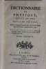 Dictionnaire de Physique. Huiti&egrave;me &eacute;dition revue, corrig&eacute;e et enrichie des d&eacute;couvertes faites dans cette science depuis l'ann&eacute;e 1773,. Aim&eacute;-Henry ...