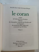 Le Coran. Traduit de l'arabe par Jean Grosjean. Illustré de sérigraphies originales par ZENDEROUDI. Tome seul par [LE CORAN] ; [ZENDEROUDI] ; Berque  [Jacques] - Image 3
