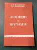 Les M&eacute;thodes de Monte-Carlo - EMonte-Carlo methodse, par J. M. Hammersley,... D. C. Handscomb,... Traduit par Mme F. Fran&ccedil;oise Rostand. Christophe ...
