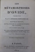 Les métamorphoses d'Ovide Traduites par JG Dubois Fontanelle par Ovide - Dubois Fontanelle (trad.) - Image 2