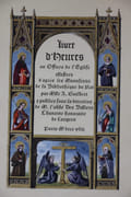 Livre d’heures ou Office de l’Eglise illustrées d’après les manuscrits de la Bibliothèque du Roi par Mlle Guilbert et publiés sous la direction de M. l'abbé Des Billiers, Chanoine honoraire de Langres. par Mlle Guilbert  - Image 1