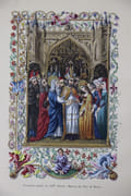 Livre d’heures ou Office de l’Eglise illustrées d’après les manuscrits de la Bibliothèque du Roi par Mlle Guilbert et publiés sous la direction de M. l'abbé Des Billiers, Chanoine honoraire de Langres. par Mlle Guilbert  - Image 2