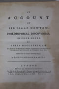 An account of Sir Isaac Newton's philosophical discoveries par Maclaurin, Colin - Murdoch, Patrick (ed.) - Image 2