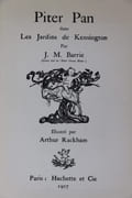 Piter Pan dans les Jardins de Kensington. par RACKHAM - BARRIE (J. M. ) - Image 2