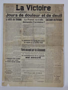 Lundi 17 juin 1940. Jours de douleur et de deuil par La Victoire - Hervé, Gustave