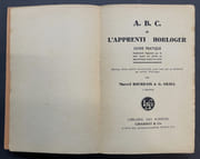 A.B.C. de l'apprenti horloger, guide conduisant l'apprenti par la main depuis son entrée en apprentissage jusqu'à sa sortie... . 7e édition par BOURDAIS, Marcel ; GRALL, G. - Image 3