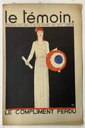 Le Témoin. Revue Hebdomadaire - N ° 32. 14 Octobre 1934 par IRIBE, Paul - Image 1