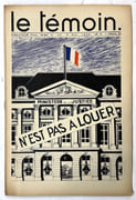 Le Témoin. Revue Hebdomadaire - N ° 22. 6 Mai 1934 par IRIBE, Paul - Image 1