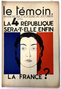 Le Témoin. Revue Hebdomadaire - N ° 34. 28 Octobre 1934 par IRIBE, Paul - Image 1