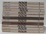 Fiction - Année complète 1974 - 12 numéros.. N° 241 à 252 par  - Image 2