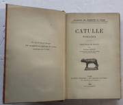 Poésies. Texte établi et traduit par Georges Lafaye... par CATULLE - Image 3