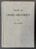 Trait&eacute; de chimie organique. Traduit de la 10e &eacute;dition allemande par Philippe Granjean.... KARRER, Paul