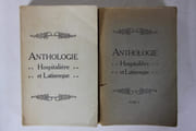 Anthologie hospitalière et latinesque. Recueil de chanson de Salle de garde anciennes et nouvelles, entre-lardées de chansons du Quartier Latin, fables, sonnets, charades, élucubrations diverses, etc... par COURTEPAILLE (Edmond Dardenne BERNARD dit)